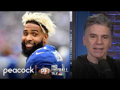 Giants sign OBJ, JuJu Smith-Schuster and Braxton Berrios | Pro Football Talk | NFL on NBC