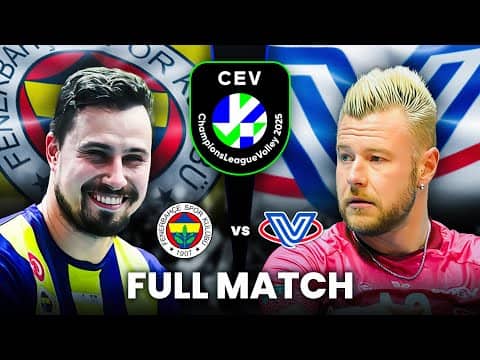 Fenerbahce vs Monza | Full Match | CEV Champions League Volley 2025