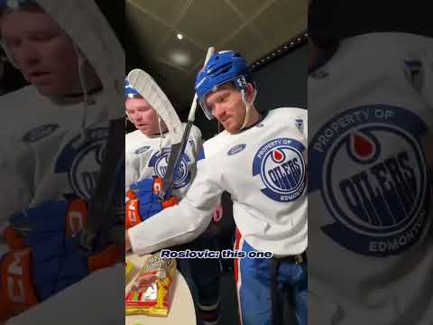 What are the Oilers favourite Haribo candy?