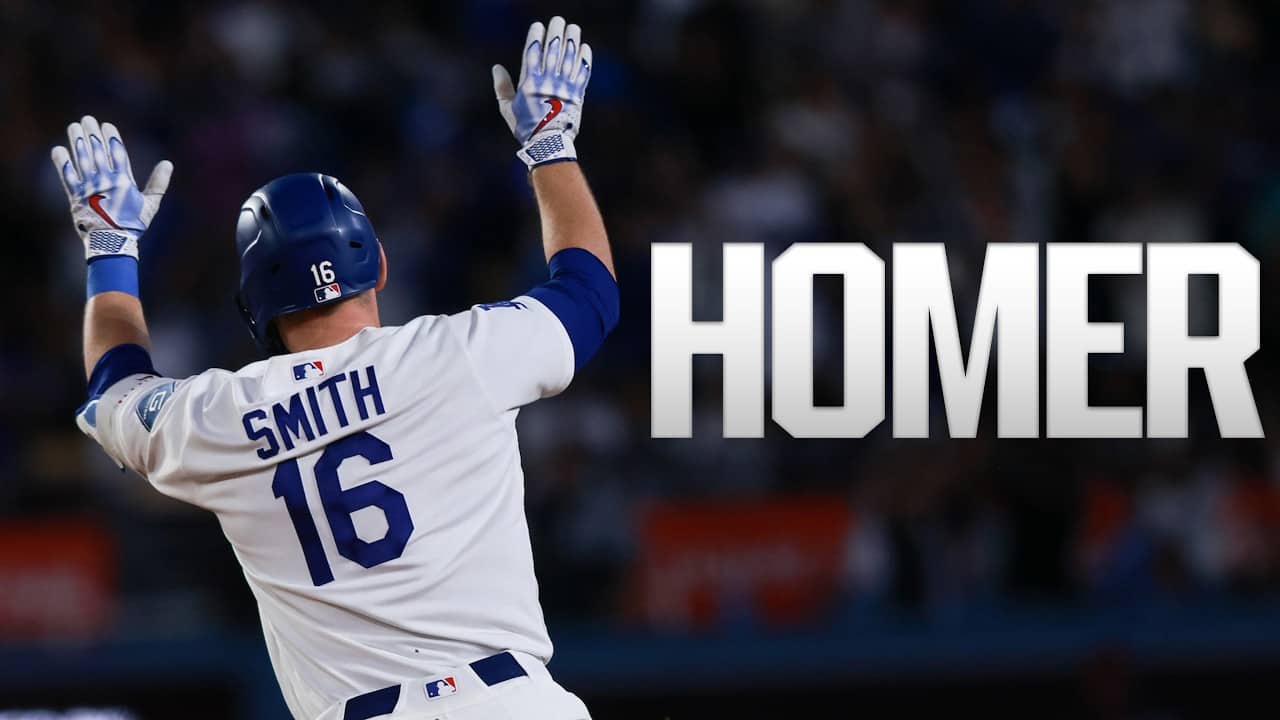 The 4th Dodgers homer of Friday Night Baseball belongs to Will Smith! 💪 | MLB Highlights