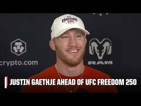 Justin Gaethje know he's an underdog vs. Ilia Topuria 👀 'A huge task ahead of me!' | MMA on ESPN
