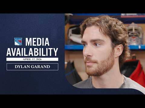NYR 2026 Exit Day: Dylan Garand Media Availability | April 17, 2026
