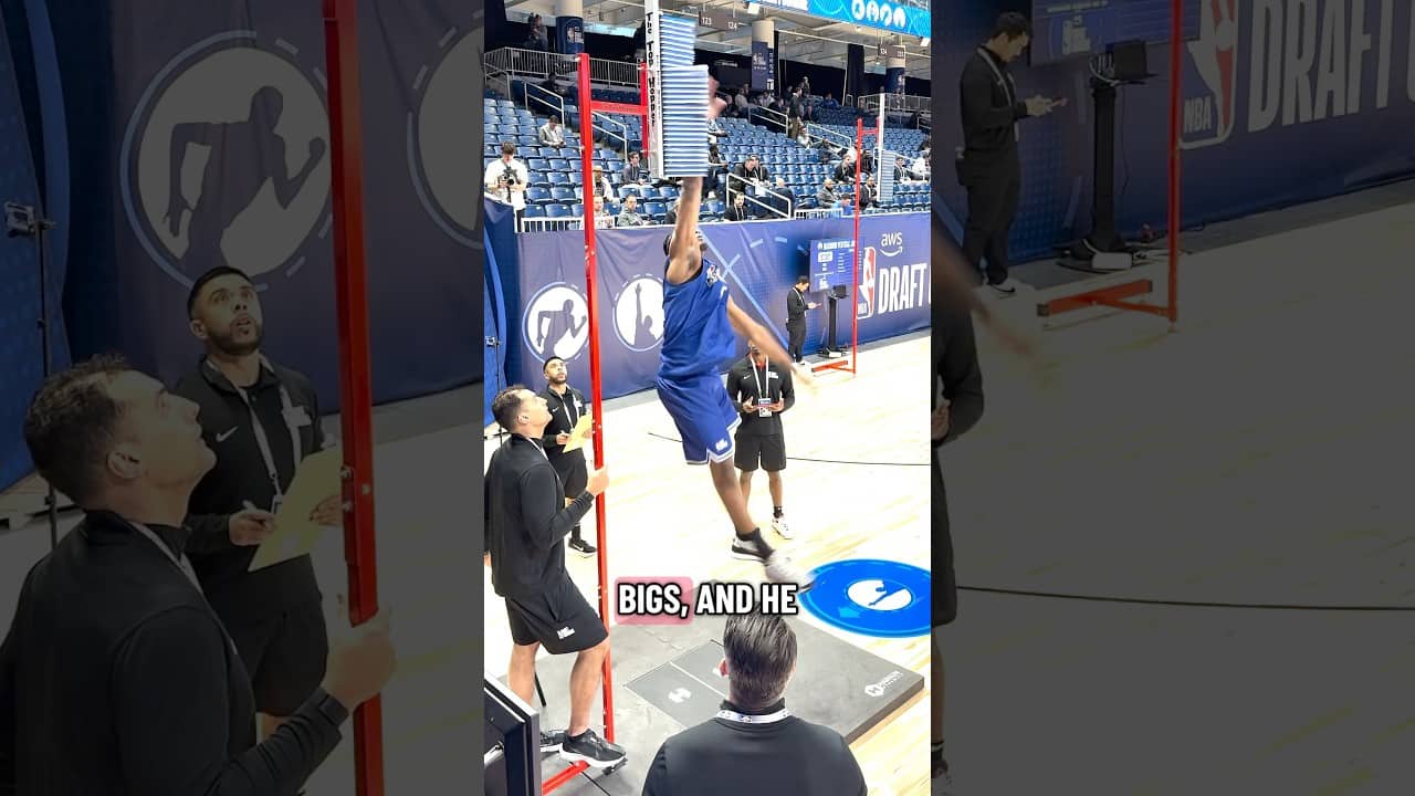 Morez Johnson Jr. was the winner from day one of the NBA Combine