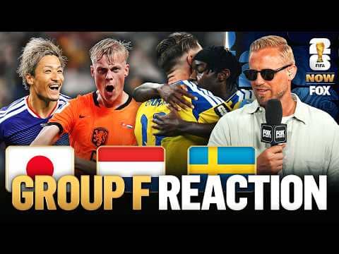 GROUP F REACTION🚨 Netherlands wins group, faces Morocco, Japan-Brazil in Round of 32 ⚽️