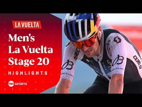 BOLA DEL MUNDO SHOWDOWN! 🤩 | 2025 Men's La Vuelta Stage 20 Race Highlights | TNT Sports Cycling