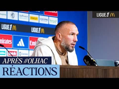 💬 Après Olympique Lyonnais - HAC (1-0), réactions de Didier Digard