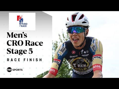 ANOTHER WIN! 🤩 | 2025 Men's CRO Race Stage 5 Final KM’s | TNT Sports Cycling