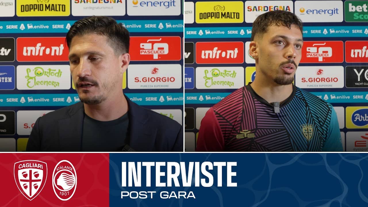Post Gara | Pisacane e Gaetano dopo Cagliari-Atalanta | Serie A Enilive