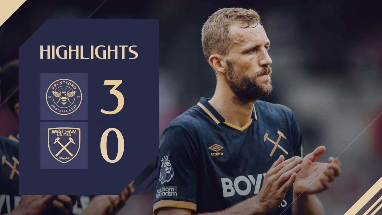 Brentford 3-0 West Ham | Premier League Highlights