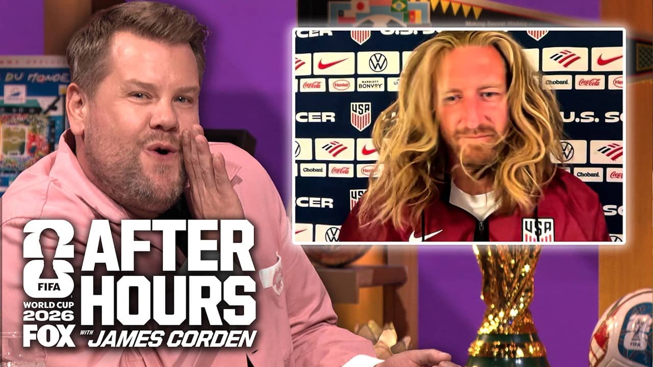 United States' Tim Ream Poses for James Corden & Give Insights into USA's Mindset