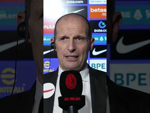 Allegri: "Tonight we celebrate" | #shorts