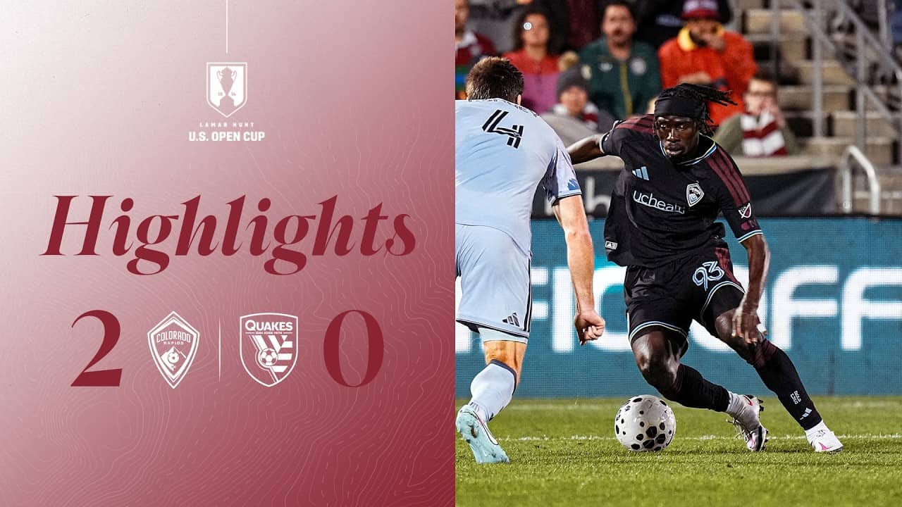 Highlights | Yapi, Navarro goals catapult Rapids to U.S. Open Cup semifinals