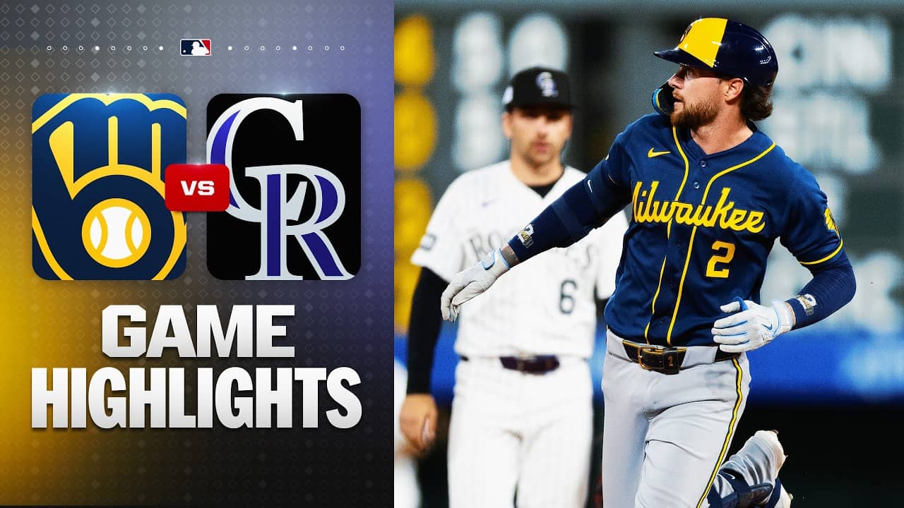 Brewers vs. Rockies Game Highlights (6/6/26) | MLB Highlights
