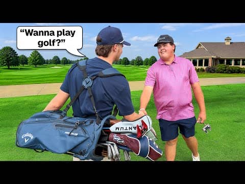 Challenging Scratch Golfer Pre Round to a Match