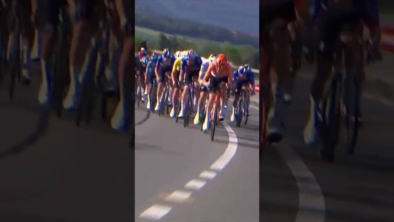 Dorian at the double! 🏆🏆  Dorian Godon capitalises on some great teamwork from Ineos to get the win.