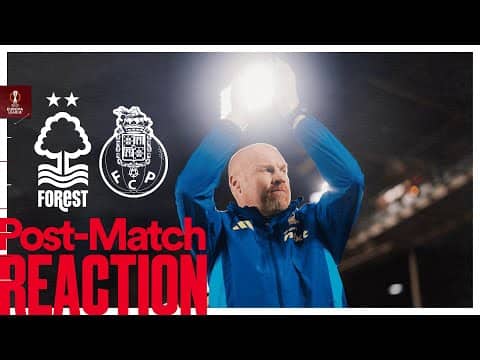 "Don't Lose This Moment" 🥹 | Sean Dyche's Reaction To Mull Of Kintyre 🗣️ | Forest 2-0 FC Porto