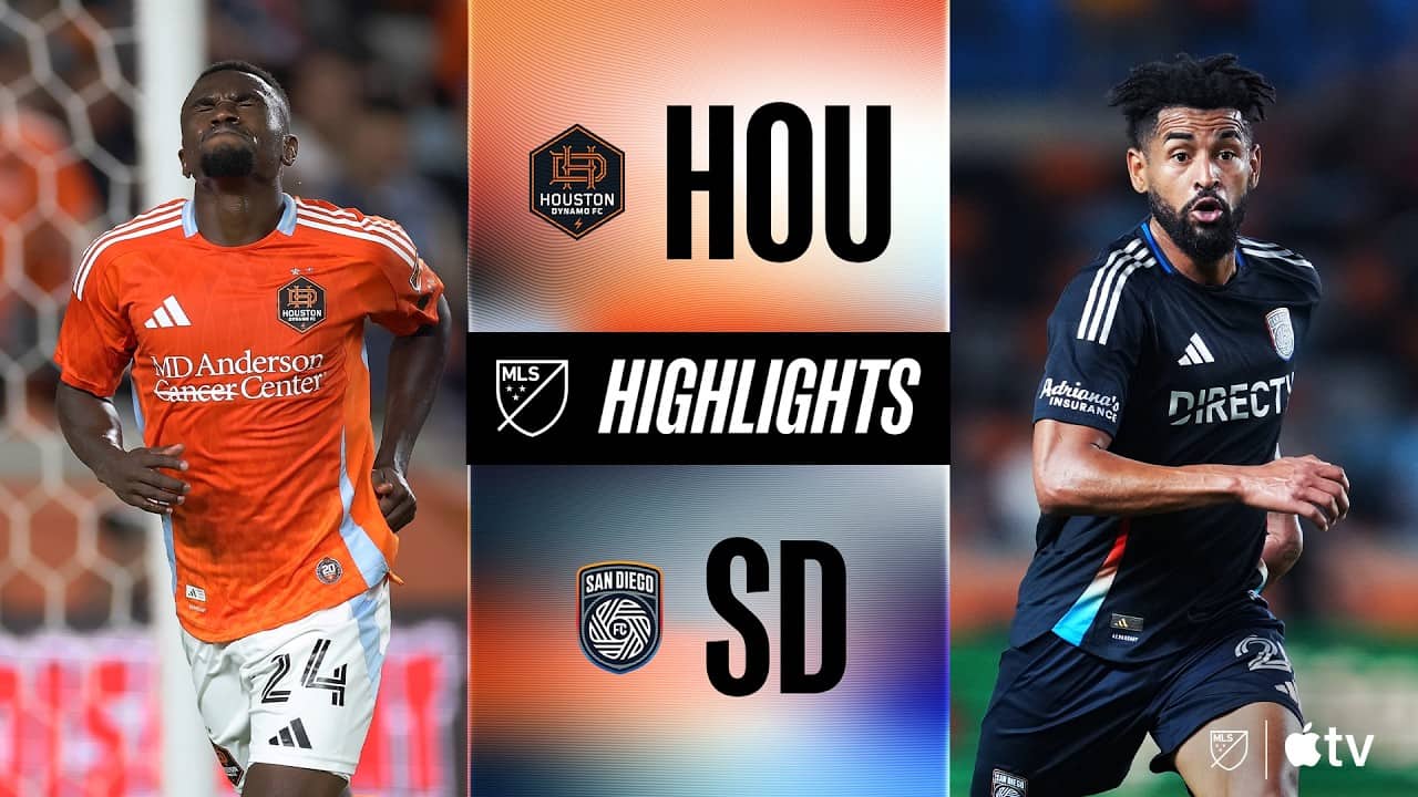 Houston Dynamo FC vs. San Diego FC | Full Match Highlights