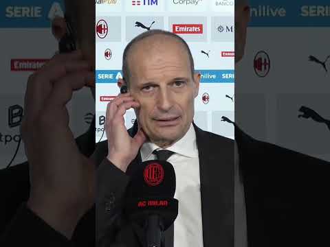 Allegri reflects on today's draw 🗣️ #Shorts