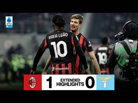 Extended Highlights | Leão guida i rossoneri al successo | Milan 1-0 Lazio | Serie A 2025/26