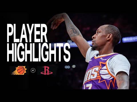 Jamaree Bouyea Scores Career-High 18 Points in Phoenix Suns Game vs. Houston Rockets | 12-5-25