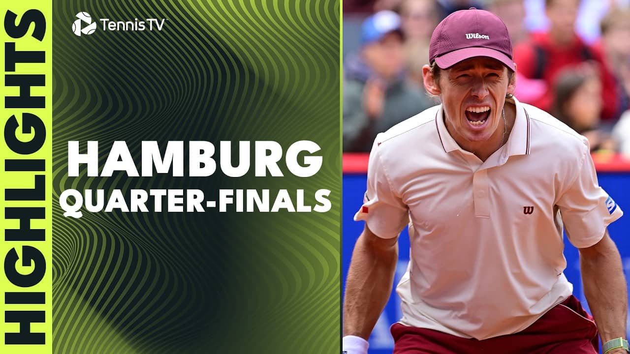 De Minaur Faces Darderi; Paul, Humbert Feature | Hamburg 2026 Quarter-Final Highlights