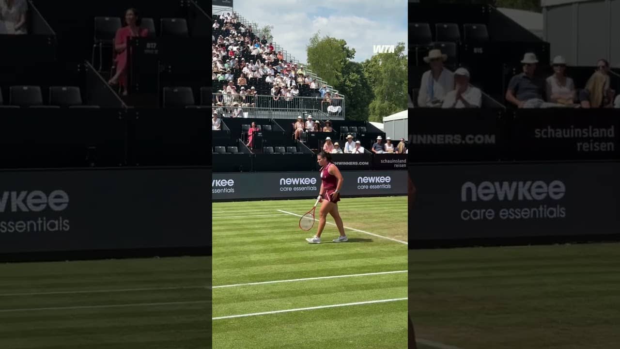 Dominating start 👍 Emma Navarro moves past Lys in straight sets! #wta #tennis #badhomburgopen
