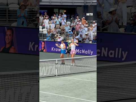 Your Charleston 2026 Doubles Champions! ✨Desirae Krawczyk and Caty McNally take the title!