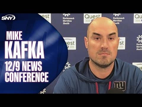Mike Kafka on firing Giants' assistant DL coach Bryan Cox: 'What we thought was best for the team'