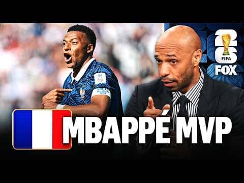 'He will always be our MVP' 🇫🇷 Thierry Henry REACTS to Mbappé's Brace in France's win vs Senegal