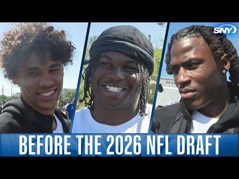 Arvell Reese, David Bailey, Jeremiyah Love, Jordon Tyson, Caleb Downs, & Sonny Styles talk pre-draft