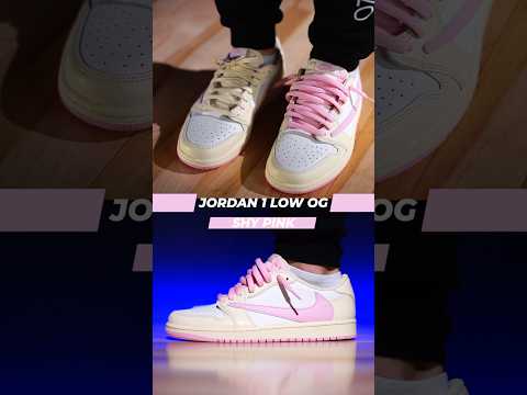 Air Jordan 1 Low OG Shy Pink Travis Scott #weartesters #sneakers