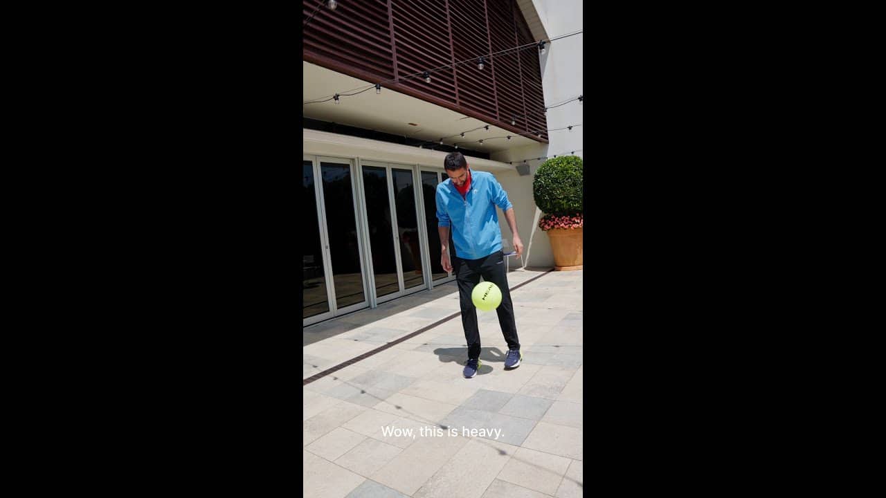 ⚽ Marin Čilić Records 64 Keepie-Ups! | Keepie Up Challenge Ep. 2