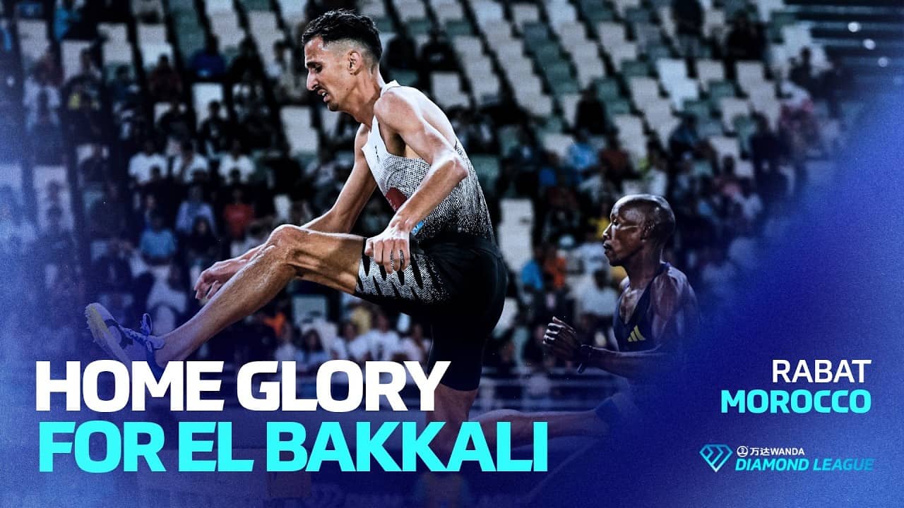 Home glory in the 3000m steeplechase for El Bakkali in Rabat | Wanda Diamond League