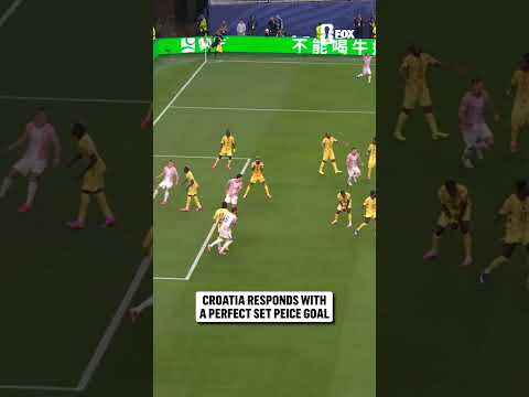 A beautiful header from Nikola Vlašić to put Croatia back in front