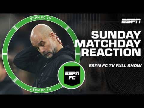 FULL SHOW ⚽ Reacting to Man City’s draw and Man United’s win | ESPN FC