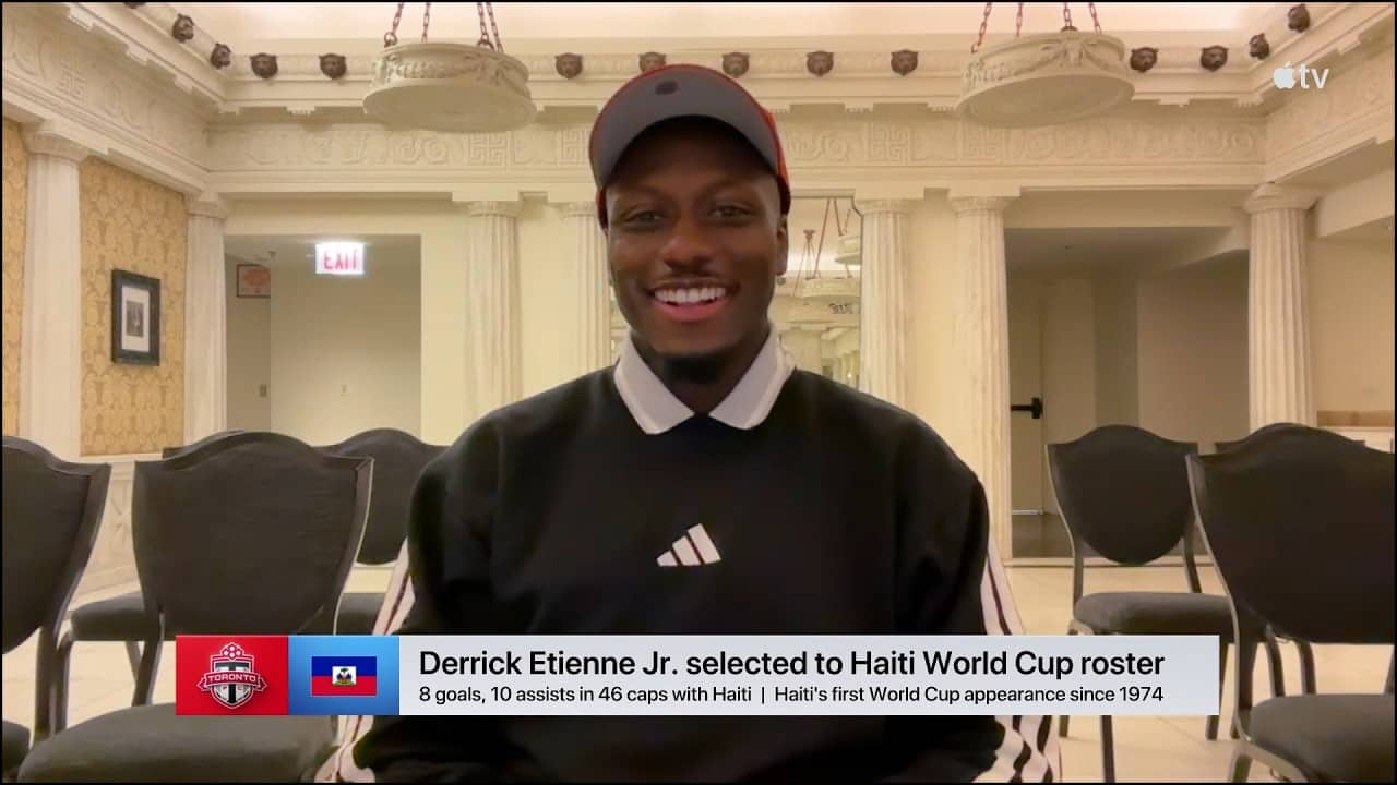 Toronto FC and Haiti🇭🇹 Winger Derrick Etienne Jr. Talks World Cup Dreams | MLS Countdown