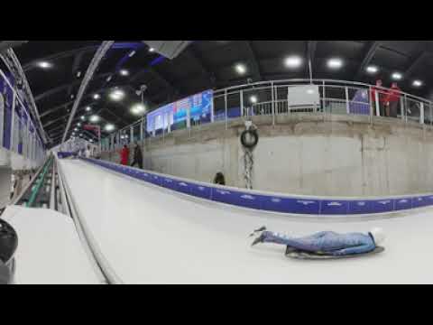 360VR: What is the skeleton like at the Winter Olympics? | NBC Sports