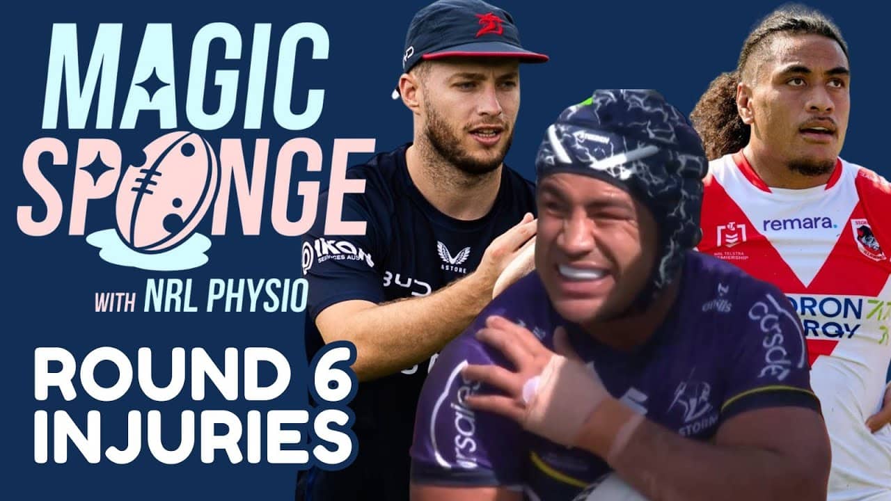 The Magic Sponge Podcast - NRL Round 6 injuries + Jacob Kiraz to the rescue!