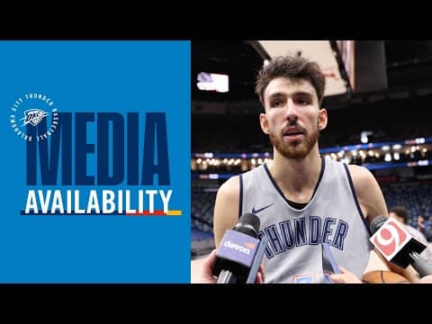 Shootaround Media + One on One with Brooks Barnhizer | November 17, 2025 | OKC Thunder