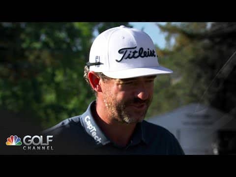 Lanto Griffin emotional after huge final round at Procore Championship | Golf Channel