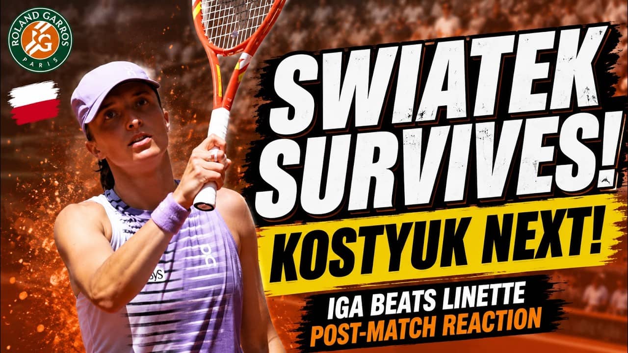 Iga Swiatek beats Magda Linette to set up French Open clash with Marta Kostyuk: Post-Match Reaction