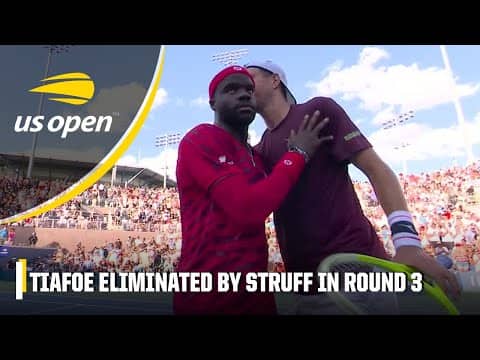 Frances Tiafoe OUT in Third Round of the 2025 US Open after loss vs. Jan-Lennard Struff