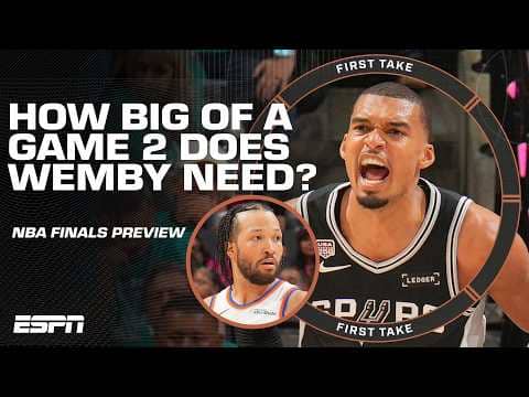 Jalen Brunson or Victor Wembanyama: Who needs a bigger Game 2? | First Take