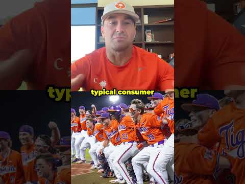 Savannah Bananas vs. Clemson Baseball: The origin story 🍌🐅 #shorts