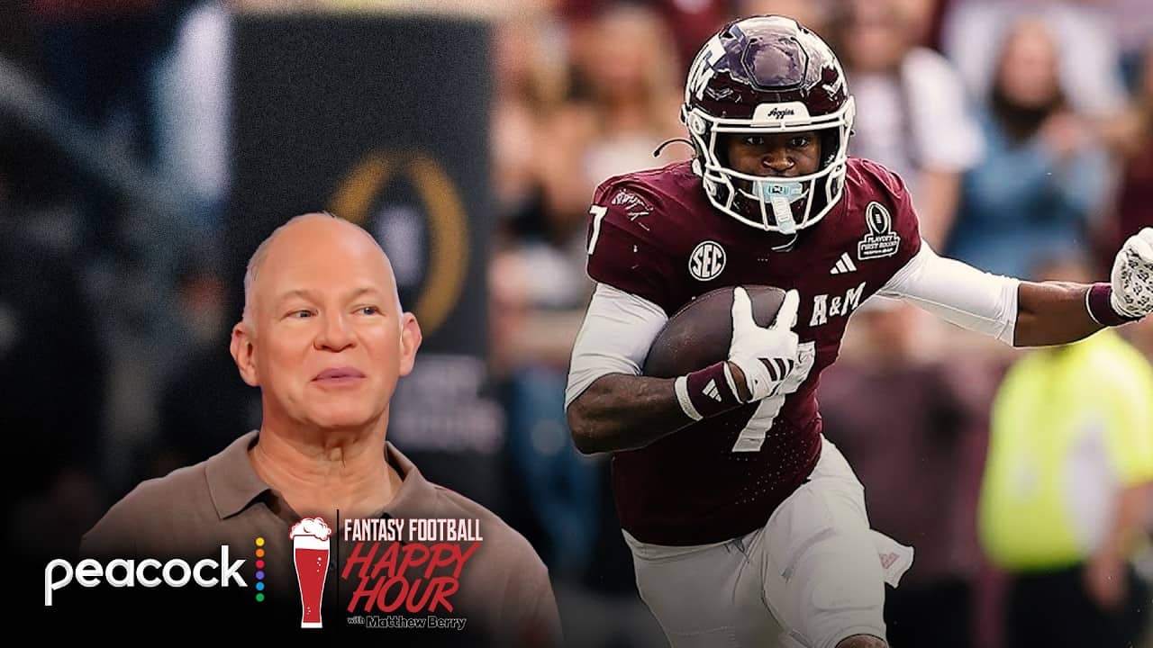 Conception, Bernard are other rookie WRs to watch | Fantasy Football Happy Hour | NFL on NBC
