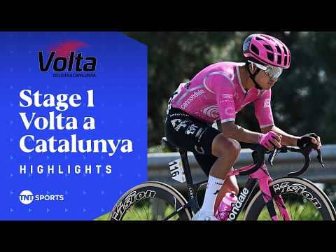 MEGA SPRINT! 🔥 | Men's 2026 Volta a Catalunya Stage 1 Race Highlights | TNT Sports Cycling