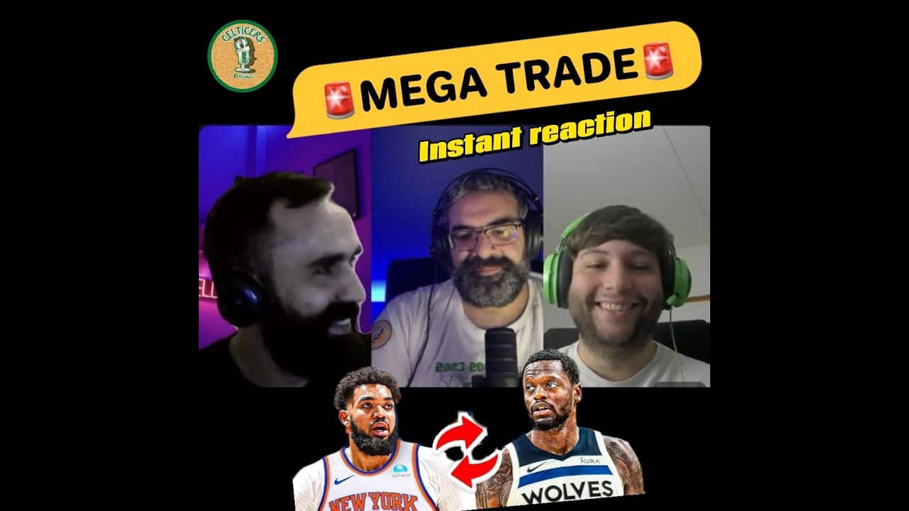 🚨MEGA TRADE🚨  Karl Anthony Towns ⬅️➡️ Julius Randle                             Instant Reaction