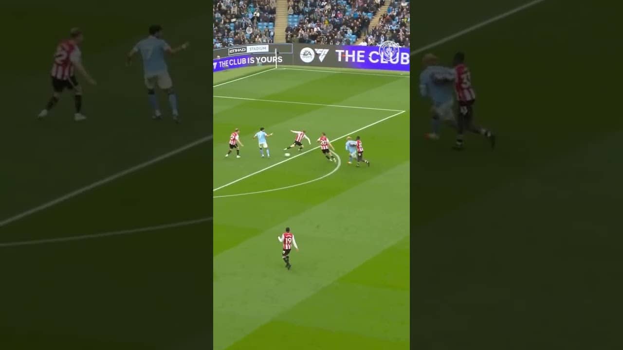 ๐ค An incredible team move! ๐ #football #goals #mancity #premierleague #shorts #shortsfeed
