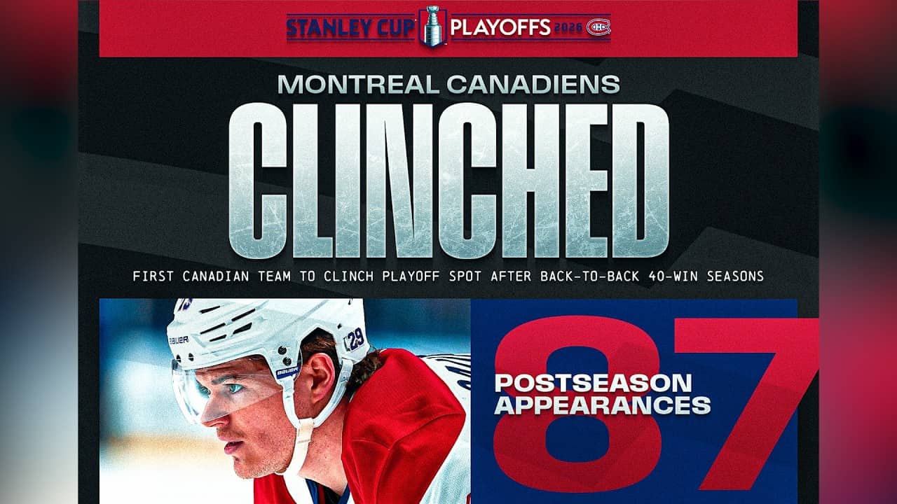 Canadiens Are IN 🚨Caufield, Suzuki, & Montreal’s Best Plays of the Season