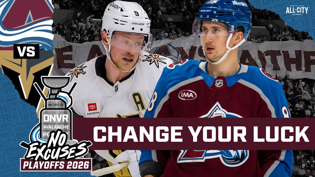 Can Martin Necas and the Avalanche even the series in Game 2 VS the Vegas Golden Knights